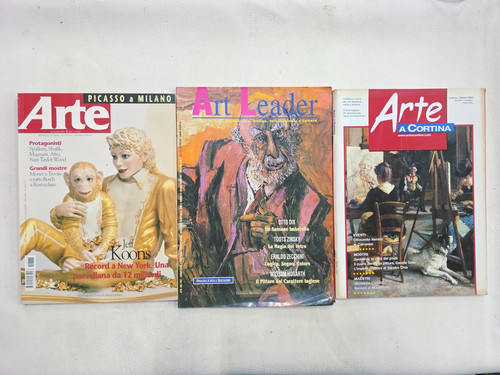 Set riviste arte italiane - set, 3