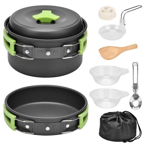Set stoviglie campeggio - set, 10