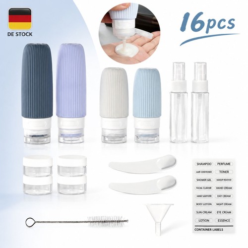 Set contenitori viaggio in - set,