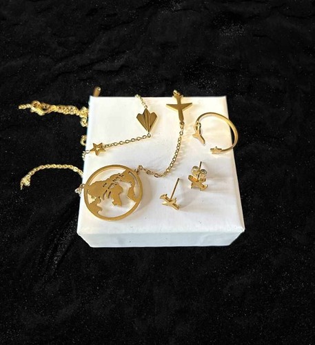Set gioielli acciaio inox - acciaio,