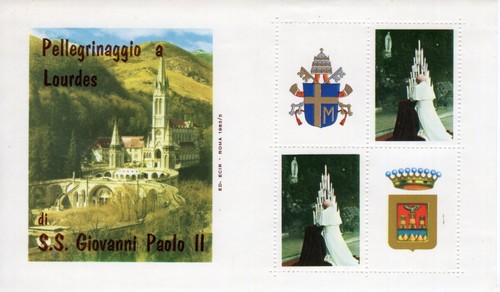 Viaggi del papa lourdes - papa, a