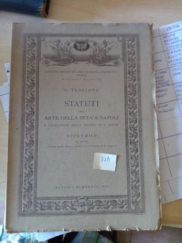 718n statuti dll arte della - dll'arte,