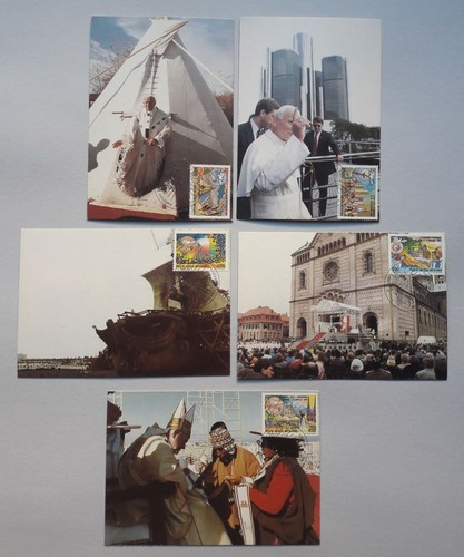 Maxi card vaticano 1988 - maxi, viaggi