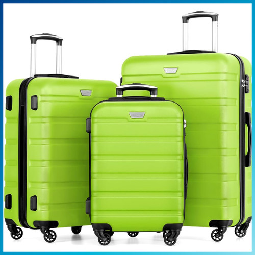 Set valigie pezzi - 3, guscio